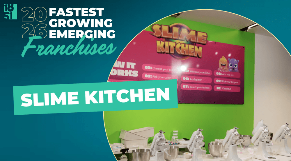 1851 Franchise: Fastest Growing Emerging Franchises 2026 — Slime Kitchen